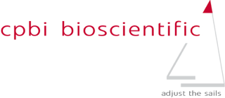 Logo von cpbi-bioscientific mit angedeutetem Segel